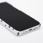 JonSpCaのフラワーオブライフ「はなまんだら」 Smartphone Case :bottom edge