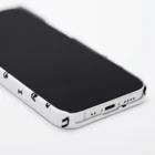ぬこぷちゃんねるのぬこスマホケース iPhone Smartphone Case :bottom edge