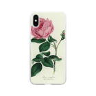 J. Jeffery Print Galleryのロサ・センティフォリア Soft Clear Smartphone Case