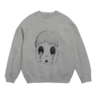 Kitasenju Design Shopのかなしいじんせい Crew Neck Sweatshirt