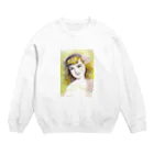 リラのカチューシャ Crew Neck Sweatshirt