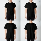 minatoの大正浪漫 Regular Fit T-Shirt :model wear (male)