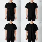 カタカナラボのスイカ-R Regular Fit T-Shirt :model wear (male)