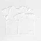 poronporon-死ぬまで人生を楽しむのチンアナゴ数字Tシャツ「3」黄緑 Regular Fit T-ShirtThere are also children's and women’s sizes