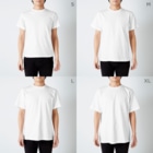 エデュサポの追いつかない旅人算はない Regular Fit T-Shirt :model wear (male)