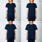 海賊猫 cocoの『銀河鉄道の夜』④「ほんたうのさいはひ」 Regular Fit T-Shirt :model wear (woman)
