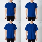 あんこだんご🐦のおしゃれ T-Shirt :model wear (male)
