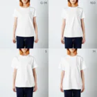 kpoppo☻の恋ぴよ Regular Fit T-Shirt :model wear (woman)