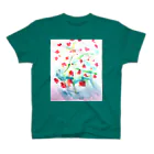 にじのははのにじみ_お花 スタンダードTシャツ