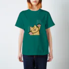 かめ吉のねこビリッ スタンダードTシャツ