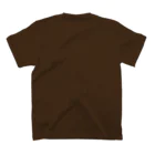 hansoloのwebsitemodel（braun） Regular Fit T-Shirtの裏面