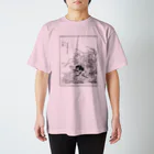 和もの雑貨 玉兎の画図 百鬼夜行・陰『河童』【浮世絵・妖怪】 Regular Fit T-Shirt