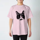 Kissy SmileyのKissy@Smiley 髭ニャンコ Regular Fit T-Shirt