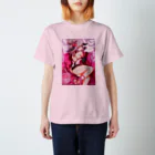 RINEAのSTRAWBERRY BUNNY スタンダードTシャツ