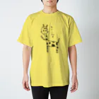 たぽしょっぷのきりんだよ スタンダードTシャツ