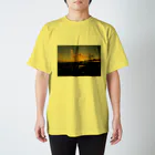 hiro_photoの夕日 スタンダードTシャツ