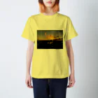 hiro_photoの夕日 スタンダードTシャツ