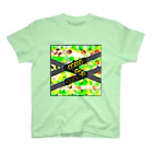 hansoloのwebsitemodel（Green） スタンダードTシャツ