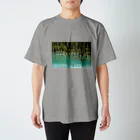 kazutakasの青い池 Regular Fit T-Shirt