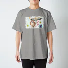 林山キネマのインコとうずらの「きらきら」 Regular Fit T-Shirt