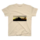 その物語を忘れない。のCOBRA HELICOPTER AT SUNRISE スタンダードTシャツ