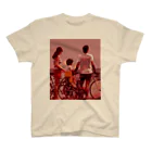 その物語を忘れない。のFAMILY BIKE RIDE Regular Fit T-Shirt