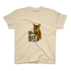 NobigaoのNobigao　ビール猫 スタンダードTシャツ