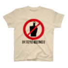 ma_jinのDON'T PUT YOUR MIDDLE FINGER UP Regular Fit T-Shirt