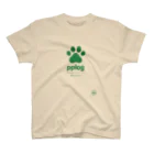 (\( ⁰⊖⁰)/) esaのpplog Regular Fit T-Shirt