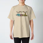 Cɐkeccooのらくがきシリーズ『らくがきサーカス』カラー スタンダードTシャツ