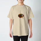 Taku SHIRAIの丸型レンガの街 Regular Fit T-Shirt