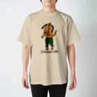 てんぷらQの立ち犬 黄 Regular Fit T-Shirt