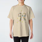 ツメサキの世界のいろむすび Regular Fit T-Shirt