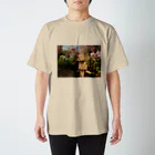 chitanekoのお花畑 Regular Fit T-Shirt