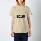 247DESIGNのSCUM＝人間のクズ スタンダードTシャツ