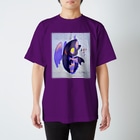 八頭身派の猫龍(海) Regular Fit T-Shirt