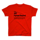 kengochiの402 Payment Required Regular Fit T-Shirt