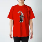 タコベルの猫サーカス 赤 スタンダードTシャツ