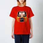 U_takerの必勝ダルマ スタンダードTシャツ