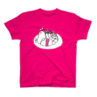 メバエマツモトのmebaelunch(magenta) Regular Fit T-Shirt