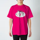 メバエマツモトのmebaelunch(magenta) スタンダードTシャツ