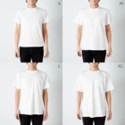 折り返し翻訳辞書のお気に入り折り返し翻訳 Regular Fit T-Shirt :model wear (male)