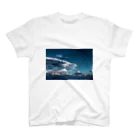 nigaoemanの富士山とつるし雲 スタンダードTシャツ