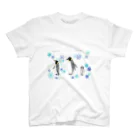 tobenai-toriのペンギン親子 スタンダードTシャツ