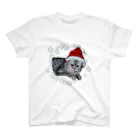 ootomoyasuhiroのクリスマス猫 スタンダードTシャツ