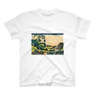 浮世絵 ｜ うきよえ屋の東都駿臺／葛飾北斎 スタンダードTシャツ