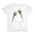 LittleLoroのノーマルオカメインコ　ごきげんポーズ中 Regular Fit T-Shirt