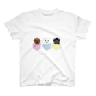 CANの3color Poodles スタンダードTシャツ