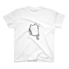 かめ吉のねこガシッ（孤独） Regular Fit T-Shirt