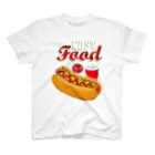 GRAPHICAのFast Food Series Hot Dog Regular Fit T-Shirt